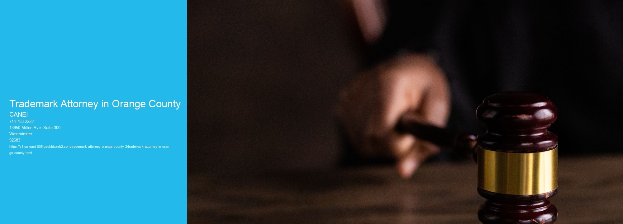 Trademark Attorney in Orange County